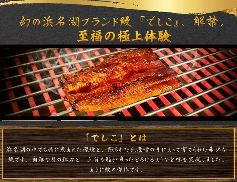 幻の浜名湖ブランド鰻「でしこ」解禁